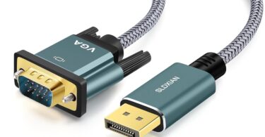 Tesd du cable SLDXIAN Câble DisplayPort vers VGA 1 metre