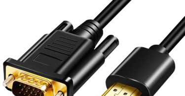 Test du cable HerFair Câble adaptateur HDMI vers VGA en plaqué or
