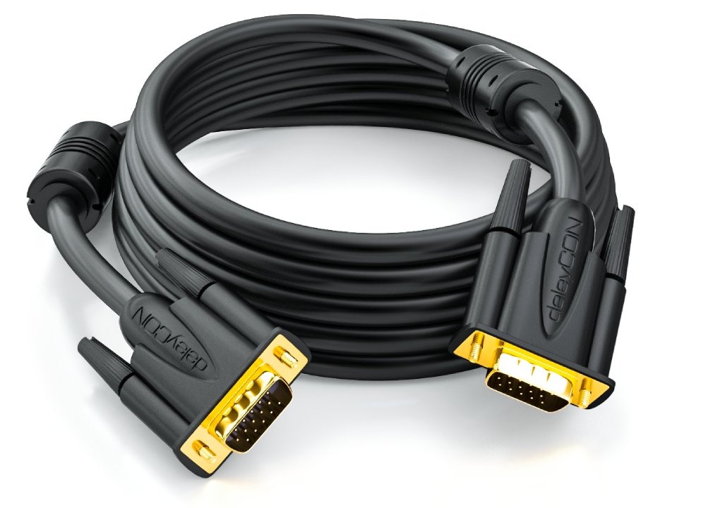 Avis deleyCON Câble VGA 20m - Le Test Complet pour Savoir s'il Faut l'Acheter