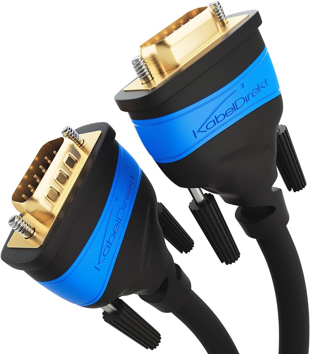 Caractéristiques Techniques Clés du KabelDirekt Câble VGA 10m