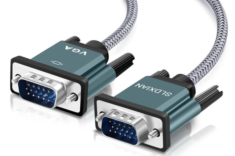 Test & Avis SLDXIAN Câble VGA 15 Broches Mâle vers Mâle Full HD 2m