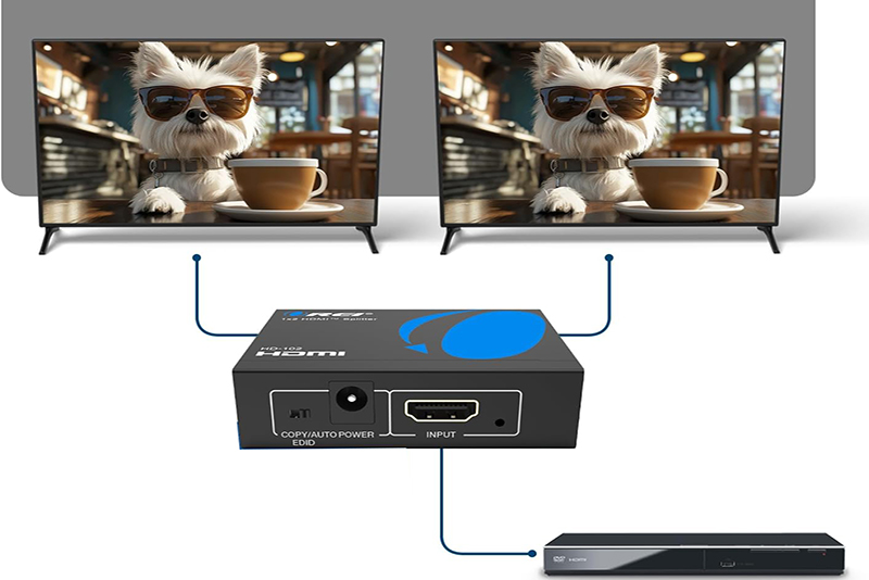 Avis OREI HDMI Splitter 1x2 HD-102 Le Test Complet pour Savoir s'il Faut l'Acheter