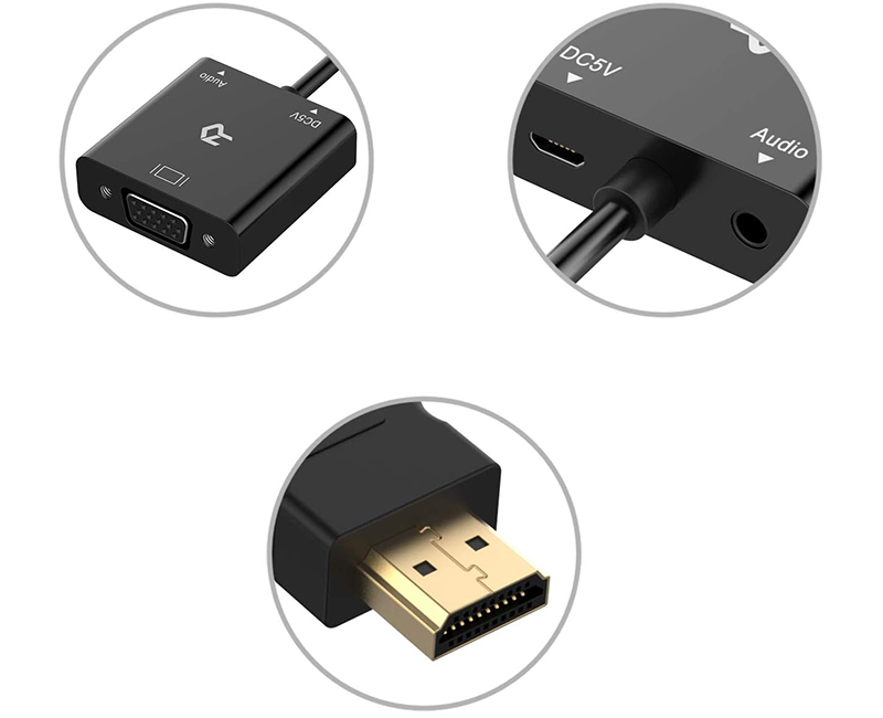 Details Avis AUKEY Adaptateur HDMI vers VGA Le Test Complet pour Savoir s'il Faut l'Acheter'