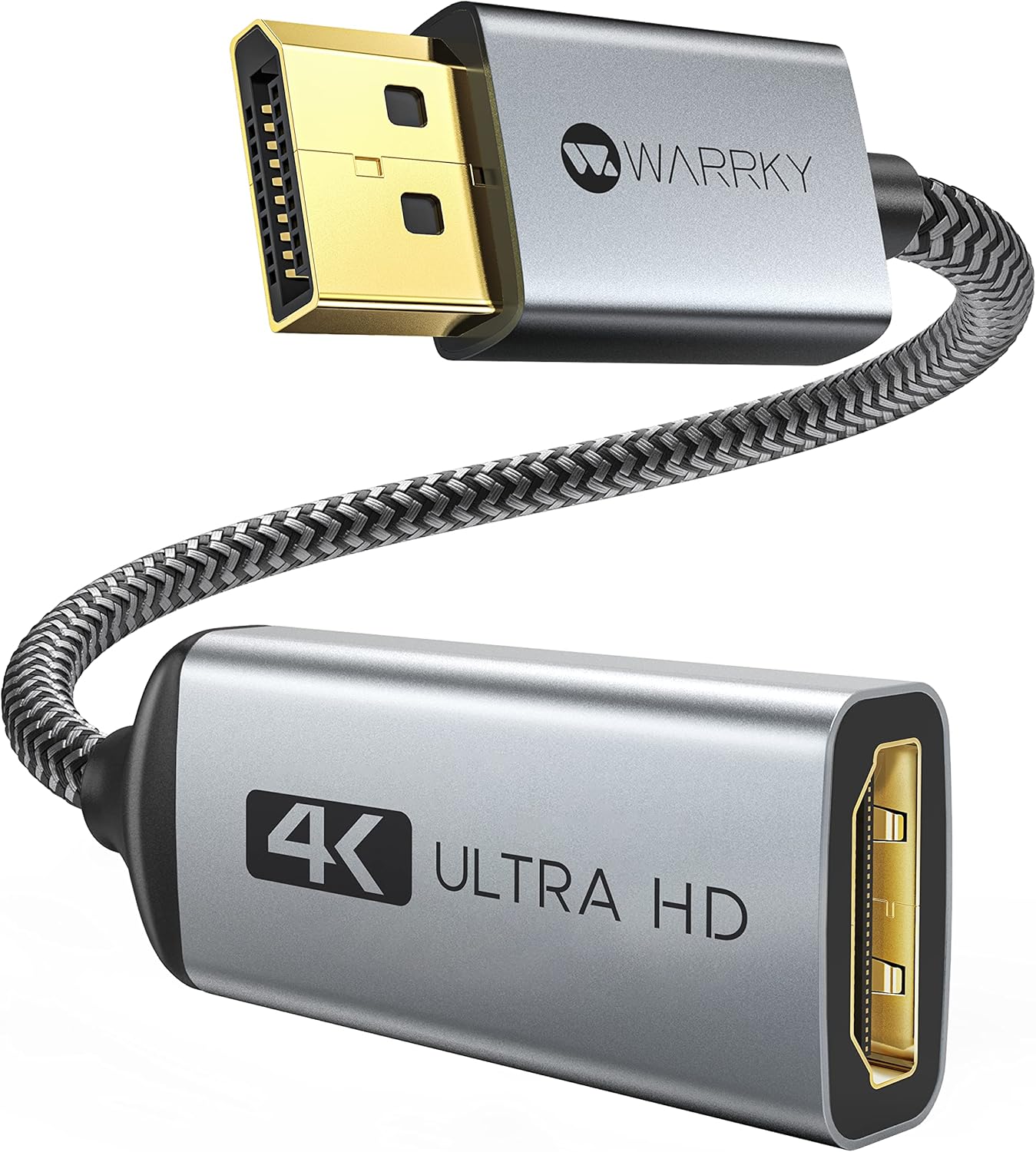Caractéristiques Techniques Clés du Warrky Adaptateur DisplayPort vers HDMI